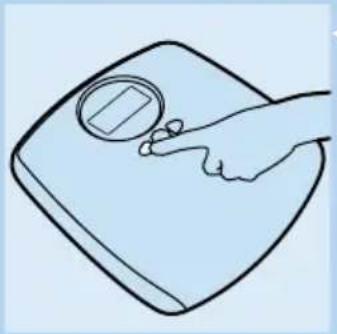 PHILIPS HF390 - Pesaje con percentaje de gratas corporal usingo los datos personales de la memoria - 2