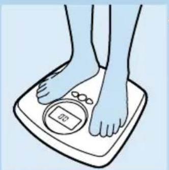 PHILIPS HF390 - Vücut yüzüncü hafizadaki kişisel bilgilerinizikullanarak yaptıgüniz tartim - 4