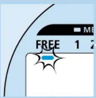 PHILIPS HF390 - Vejning incl. beregning af kroppens fedtprocent ved drug af memory-funktionen med personlige data - 1