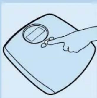 PHILIPS HF390 - Pesée avec le pourcentage du niveau de masse grasse sans valeurs personnelles - 1