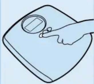 PHILIPS HF390 - Pesée avec le pourcentage du niveau de masse grasse en utilisant les valeurs personnelles de la fonction mémoire - 2