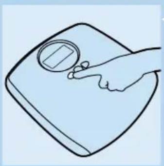 PHILIPS HF390 - Weighing with body fat percentage using personal data from the memory - 2