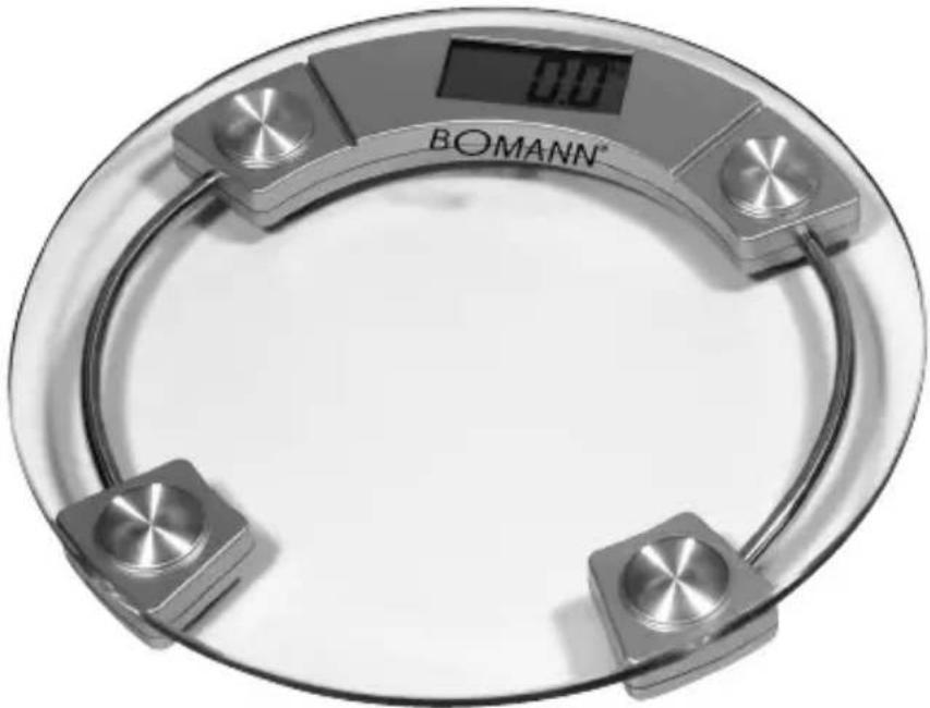 BOMANN PW 1406 CB - Personenwaage - 1