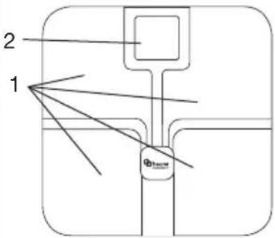 BEURER BF 800 - Unit description - 1