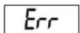 MEDISANA PS 460 XL - Error messages - 1