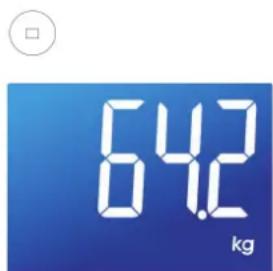 MEDISANA BS 440 Connect - B) Setting the personal data in the scales / Weighing with body analysis - 4