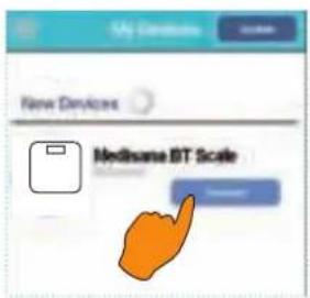MEDISANA BS 430 Connect - C) Anslut vagen med Din smartphone* - 7