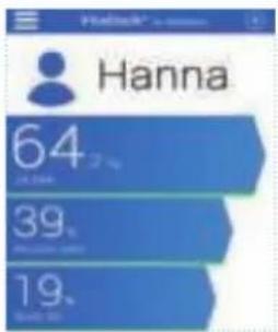 MEDISANA BS 430 Connect - D) Medicion del peso con un smartphone y la aplicacion VitaDock+ - 2