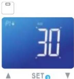 MEDISANA BS 430 Connect - B) Configuración de los datos personales en la balanza - 2