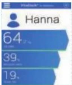 MEDISANA BS 430 Connect - D) Viktmätning med Din smartphone och VitaDock+ appen - 2