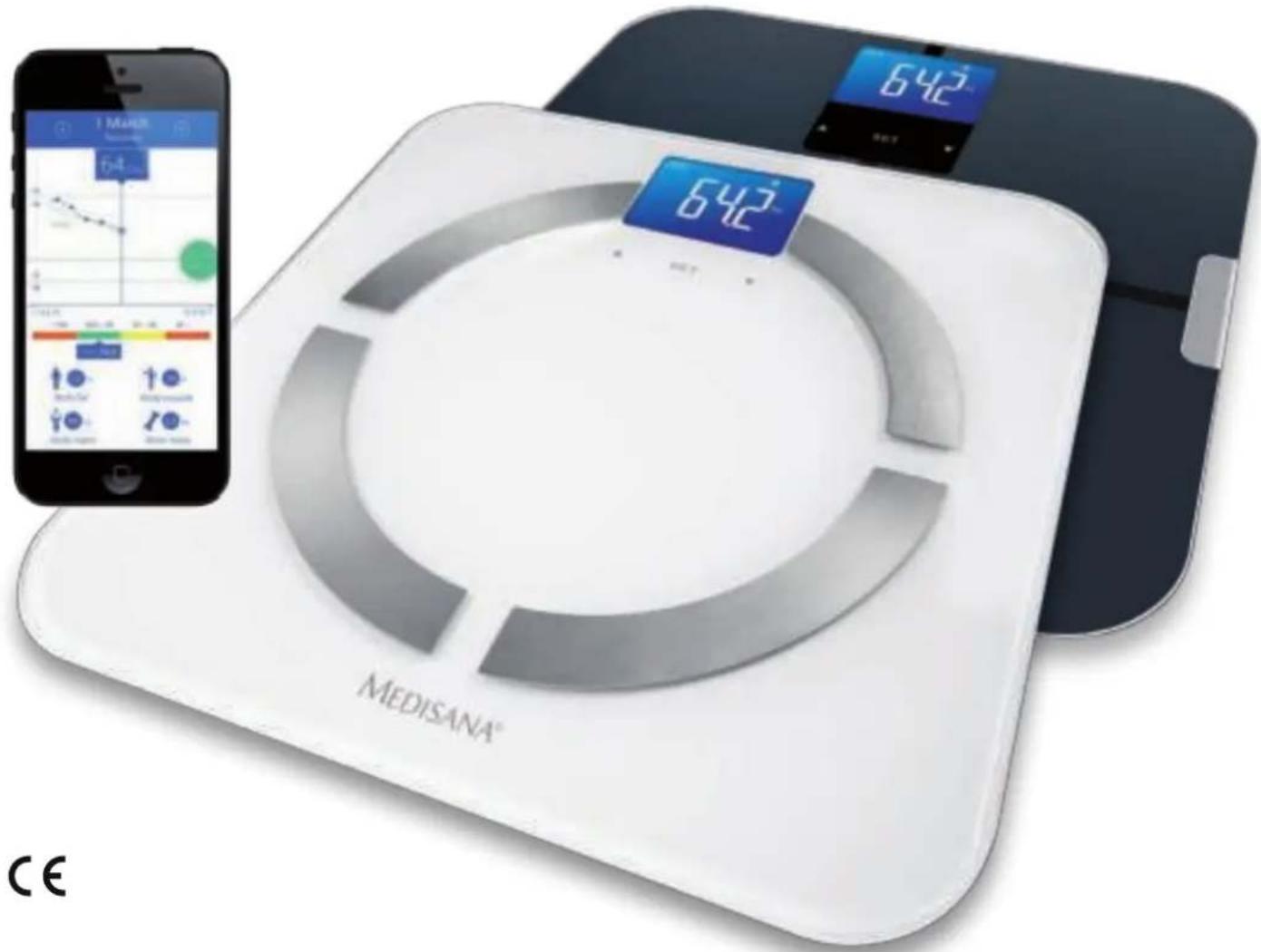 MEDISANA BS 430 Connect - Body Analysis Scale with Bluetooth - 1