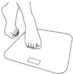 MEDISANA BS 430 Connect - A) Ipoctoe B3BewinBaHne c nOmoaiofo yHKmnn "Step-On" - 1