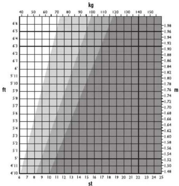 SALTER 9141 TL3R Ultra Slim - WHAT DOES MY BMI VALUE MEAN? - 1