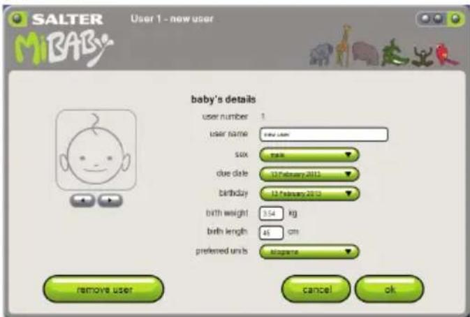 SALTER 9042 WH3R MiBaby - MiBaby YAZILIMI - 2