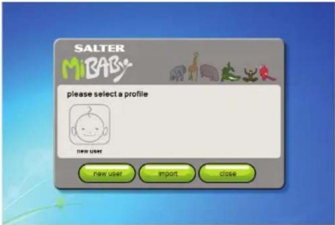 SALTER 9042 WH3R MiBaby - SOFTWARE MiBaby - 1