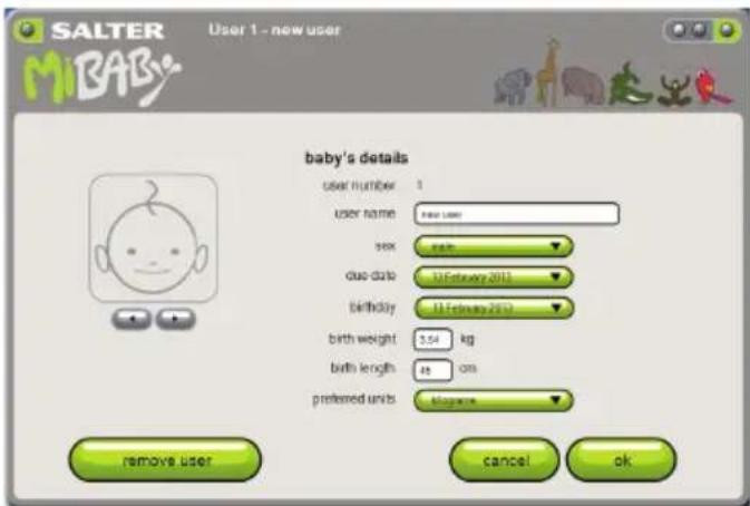 SALTER 9042 WH3R MiBaby - MiBaby PROGRAMVARE - 2