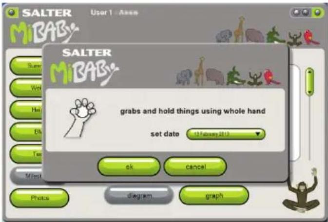 SALTER 9042 WH3R MiBaby - Důležité momenty - 2