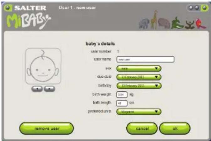 SALTER 9042 WH3R MiBaby - MiBaby-SOFTWARE - 2
