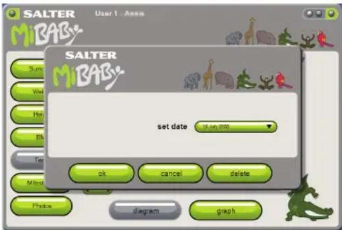 SALTER 9042 WH3R MiBaby - SOFTWARE MiBaby - 7