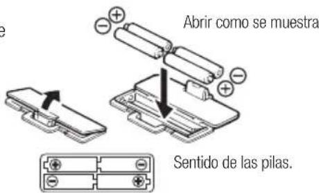 TANITA BC731 - Instalación de las pilas - 1