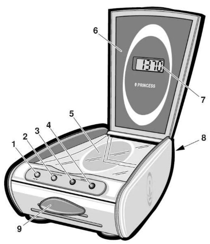 PRINCESS New Classics Kitchen Scale 492954 - 2
