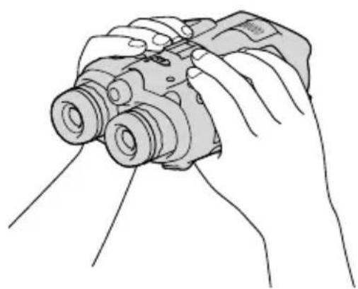 SONY DEV5K - Using this product as binoculars - 2