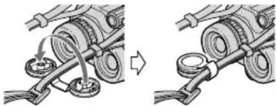 SONY DEV5K - Fixation du grand œilleton de viseur (DEV-5/5K) - 3