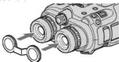 SONY DEV5K - Fixation du capuchon de viseurs (DEV-5/5K) - 1