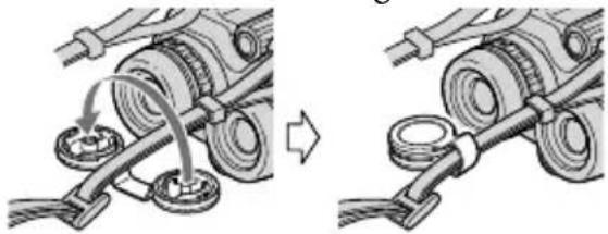 SONY DEV5K - Uso de la tapa del visor (DEV-5/5K) - 2