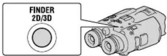 SONY DEV5K - Paracaebarla pantalla del visor entre 2D y3D - 1