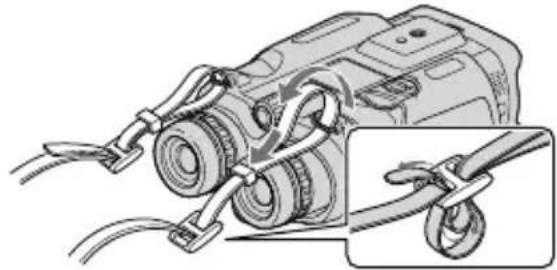SONY DEV5K - Uso de la cinta para el cuello - 1