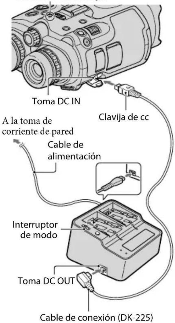 SONY DEV5K - Carga de la bateria instalada en este producto - 5