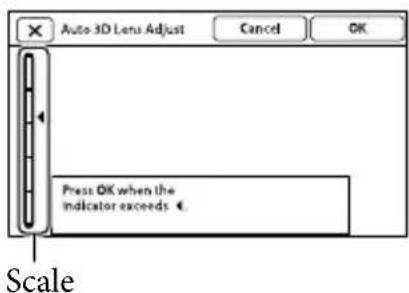 SONY DEV5K - 11Adjust the 3D lens. - 1