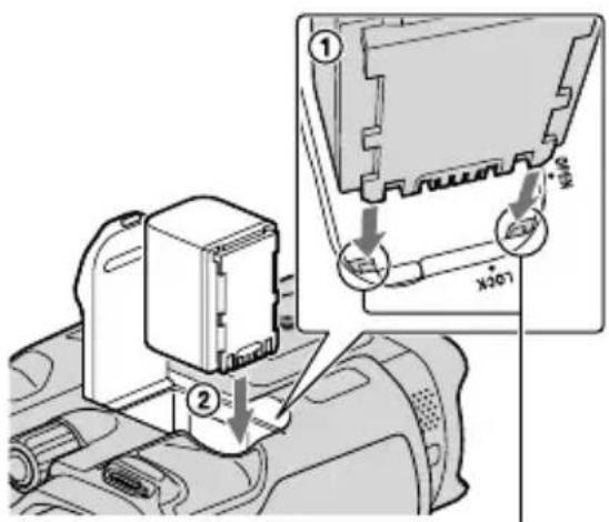 SONY DEV5K - Charging the battery pack installed into this product - 3