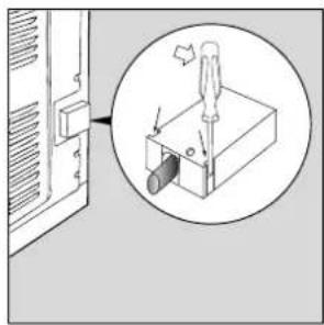 HOTPOINT-ARISTON MH 99.1 IXHA - Remplacement du câble - 2
