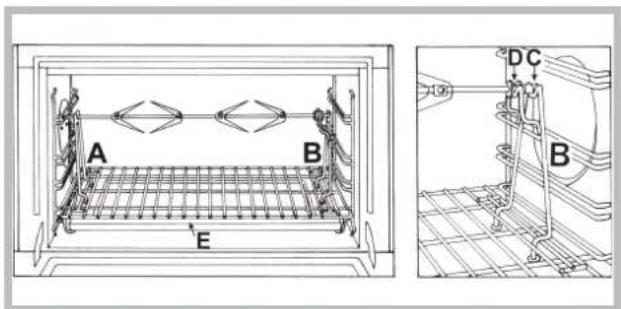 HOTPOINT-ARISTON MH 99.1 IXHA - Spit roast (only available in certain models) - 1
