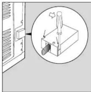 HOTPOINT-ARISTON MH 99.1 IXHA - Substituão do cabo - 1