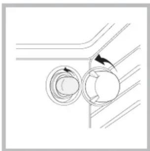 INDESIT FIMB 51K.A IX - Substituicao da lampada - 1