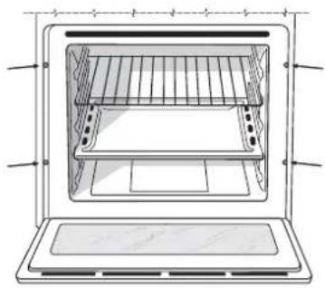 INDESIT FIMB 51K.A IX - Centrage et fixation - 1