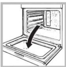 INDESIT FIMB 51K.A IX - Cleaning the oven door - 1