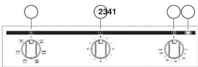 INDESIT FIMB 51K.A IX - Tableau de bord - 1