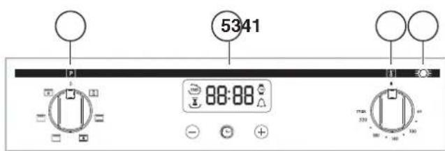 INDESIT FIMB 51K.A IX - Tableau de bord - 2