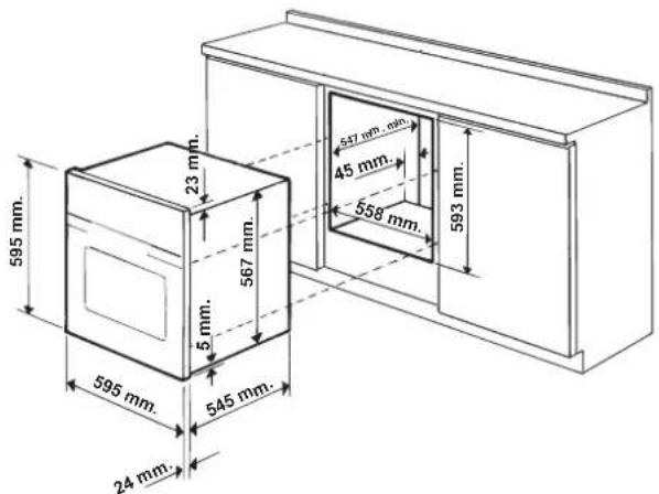 INDESIT FIMB 51K.A IX - Positioning - 1