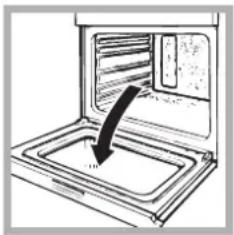 INDESIT FI 20.B - Cleaning the oven door - 1