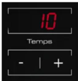 BRANDT FC405MHB - c) Cooking time setting - 1