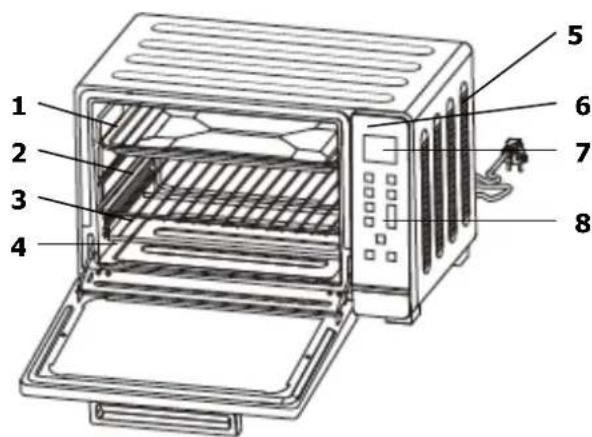 BRANDT FC405MES - Description of your appliance - 1