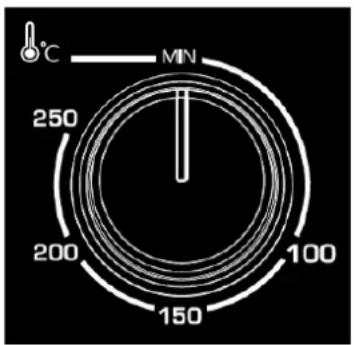 BRANDT FC405MB - b) Temperature control - 1