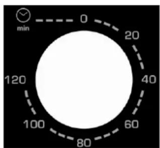 BRANDT FC405MB - c) Cooking time setting - 1