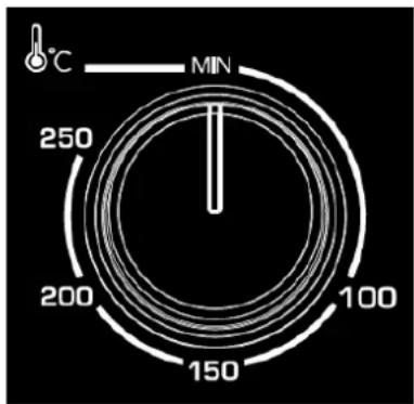 BRANDT FC405MB - b) Réglage de la température - 1