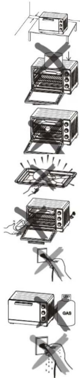BRANDT FC405MB - a) Installing your oven in complete safety - 1
